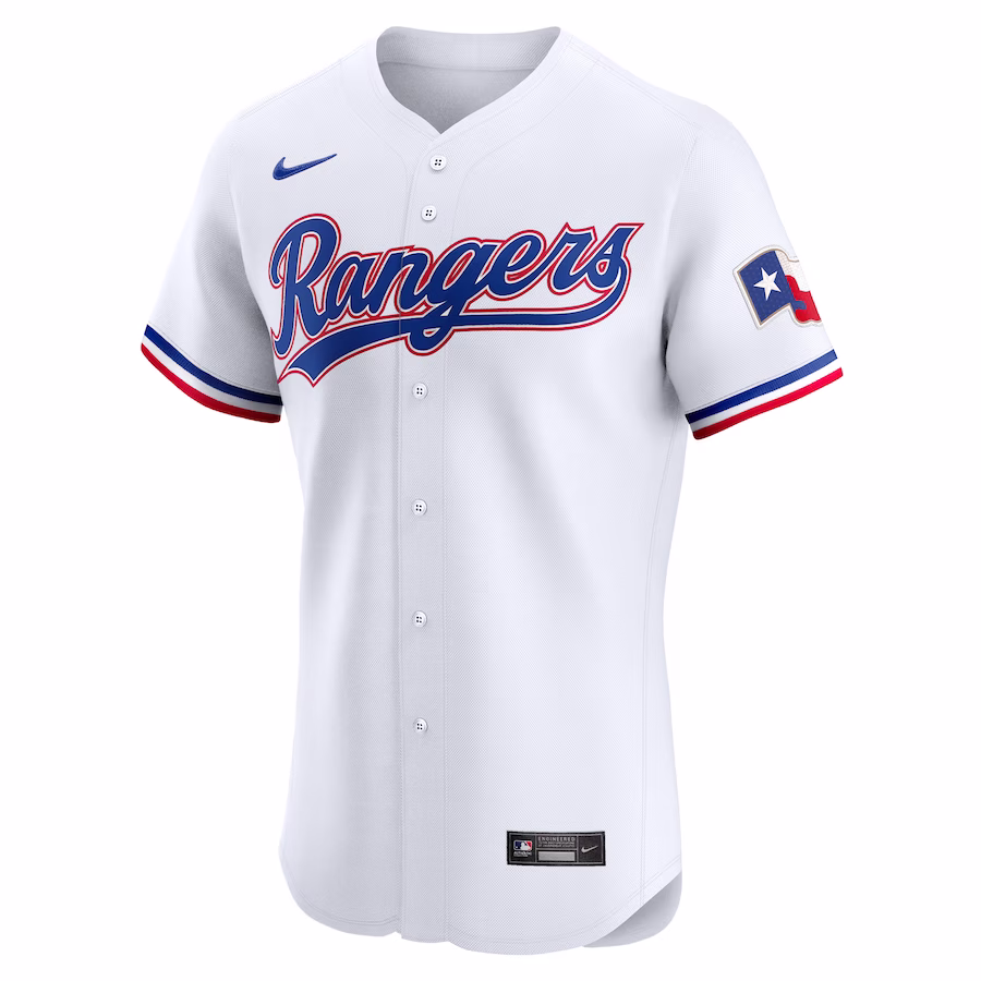 Youth Texas Rangers Nike White Home Elite Pick-A-Player Retired Roster Jersey