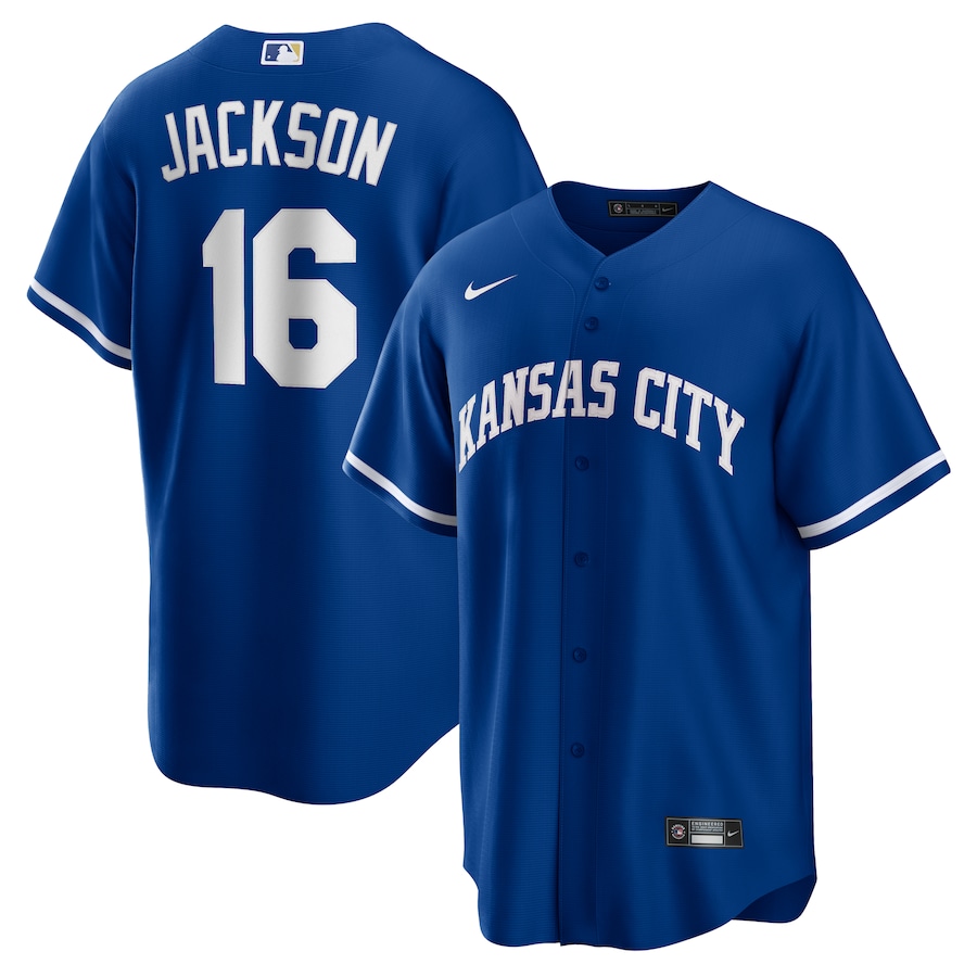 Men's Kansas City Royals Bo Jackson Royal Alternate Cooperstown Collection Replica Player Jersey