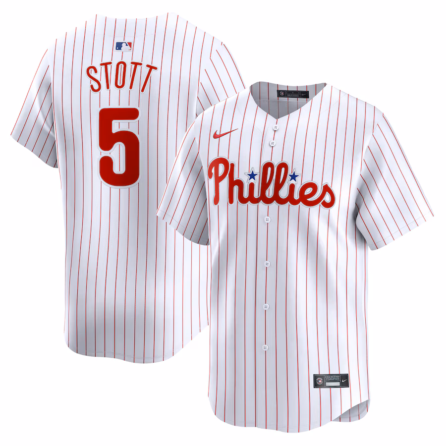 Bryson Stott Philadelphia Phillies Nike Home Limited Player Jersey - White