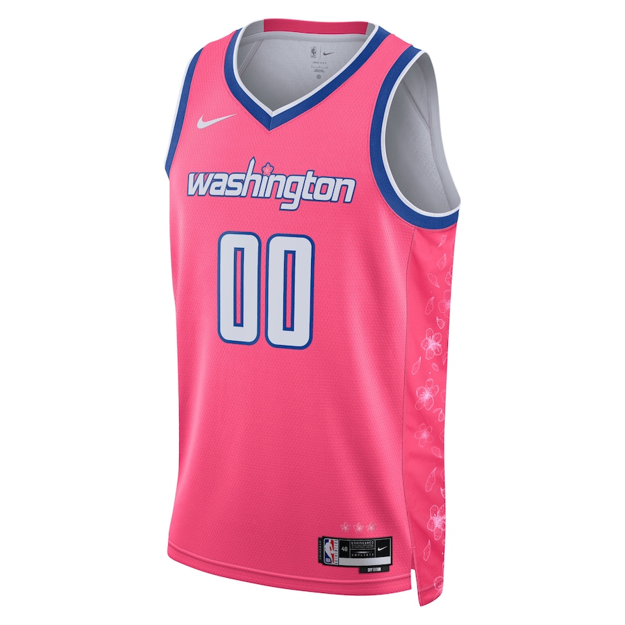 Unisex NBA Washington Wizards Pink 2022/23 Swingman Custom Jersey - City Edition