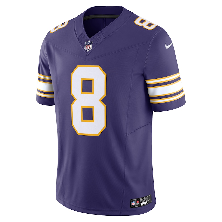 Mens Minnesota Vikings Kirk Cousins Purple Vapor F.U.S.E. Limited Jersey