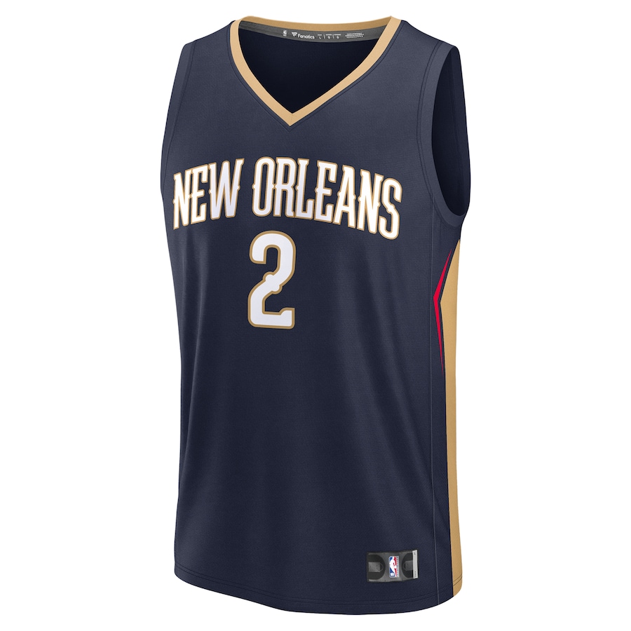 Herbert Jones New Orleans Pelicans Fanatics Fast Break Replica Player Jersey - Icon Edition - Navy