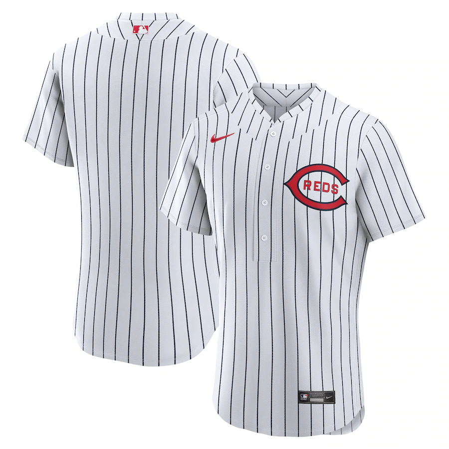 Youth Cincinnati Reds Nike White 2022 MLB at Field of Dreams Game Authentic Team Jersey
