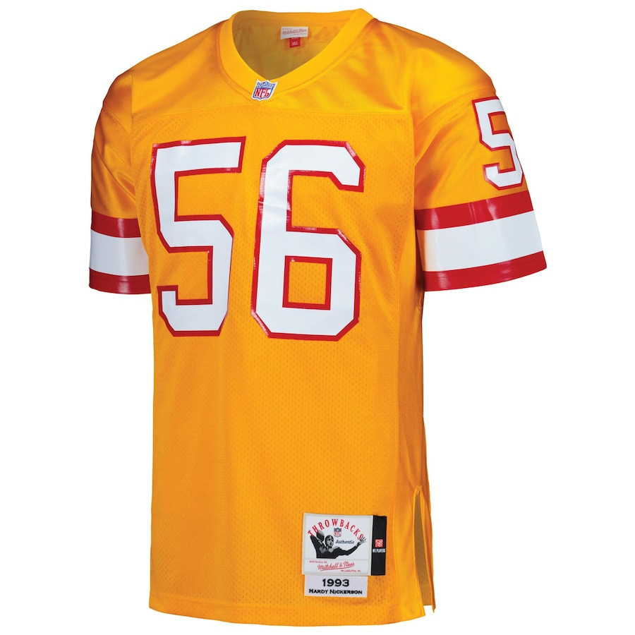 Hardy Nickerson 56 Tampa Bay Buccaneers 1993 Throwback Men Game Jersey - Orange