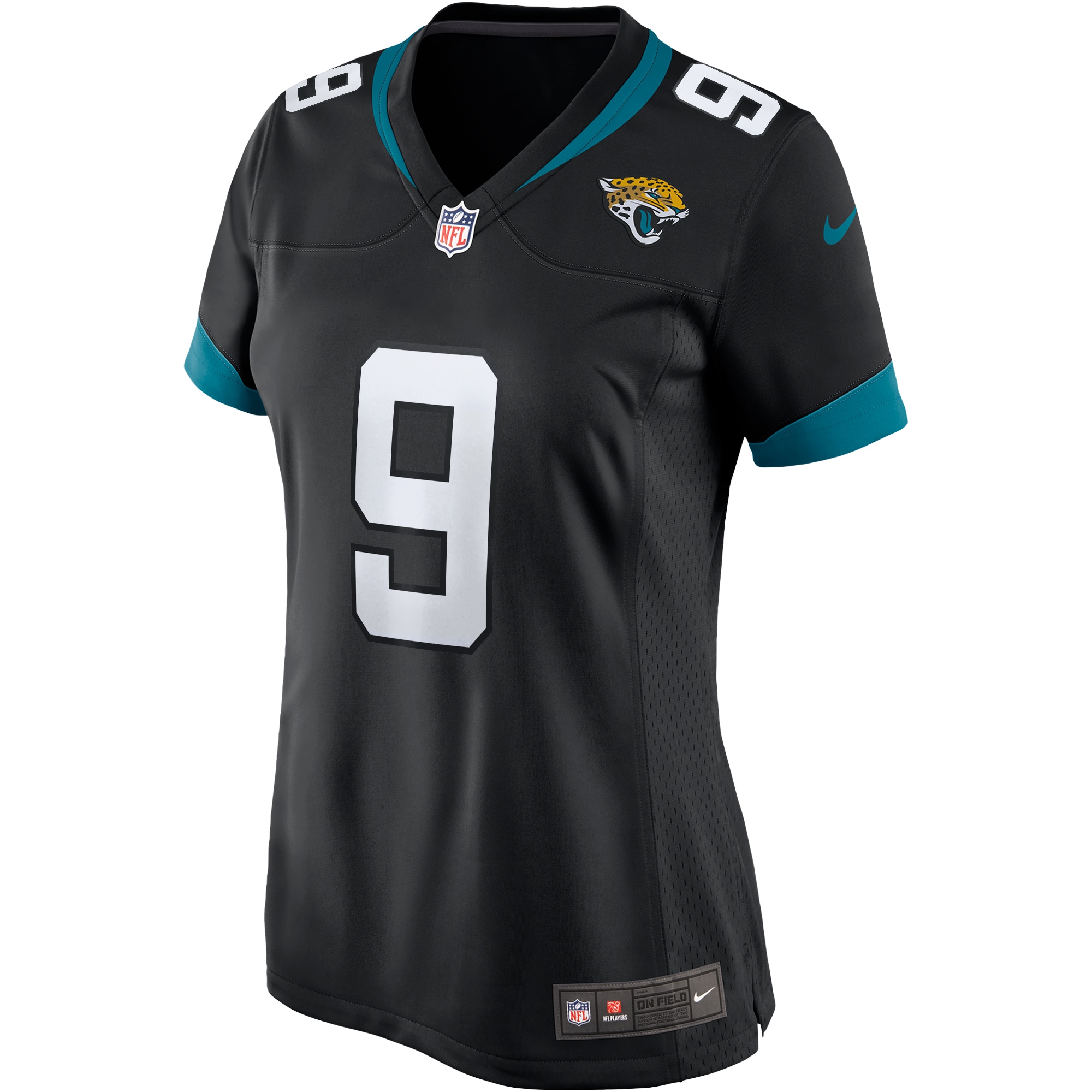 David Garrard Jacksonville Jaguars Women's Game Retired Player Jersey - Black