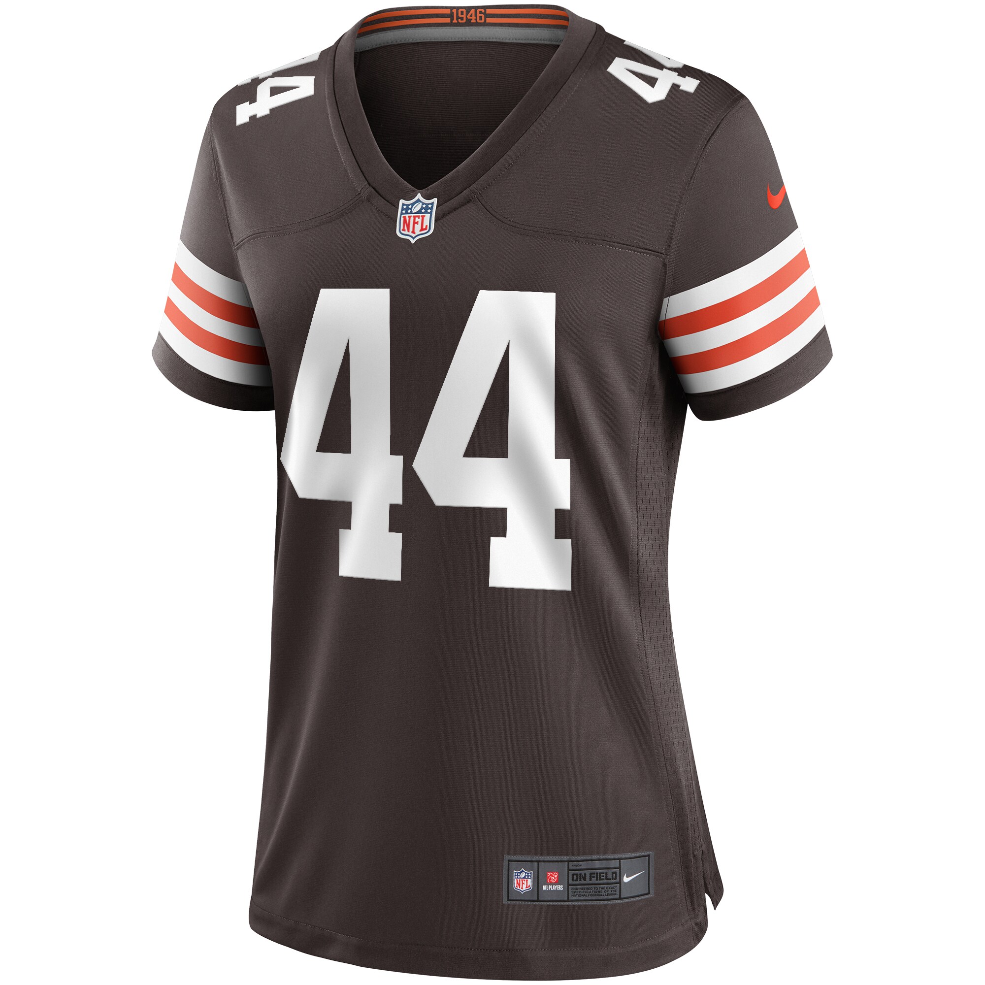 Leroy Kelly Cleveland Browns Women's Game Retired Player Jersey - Brown