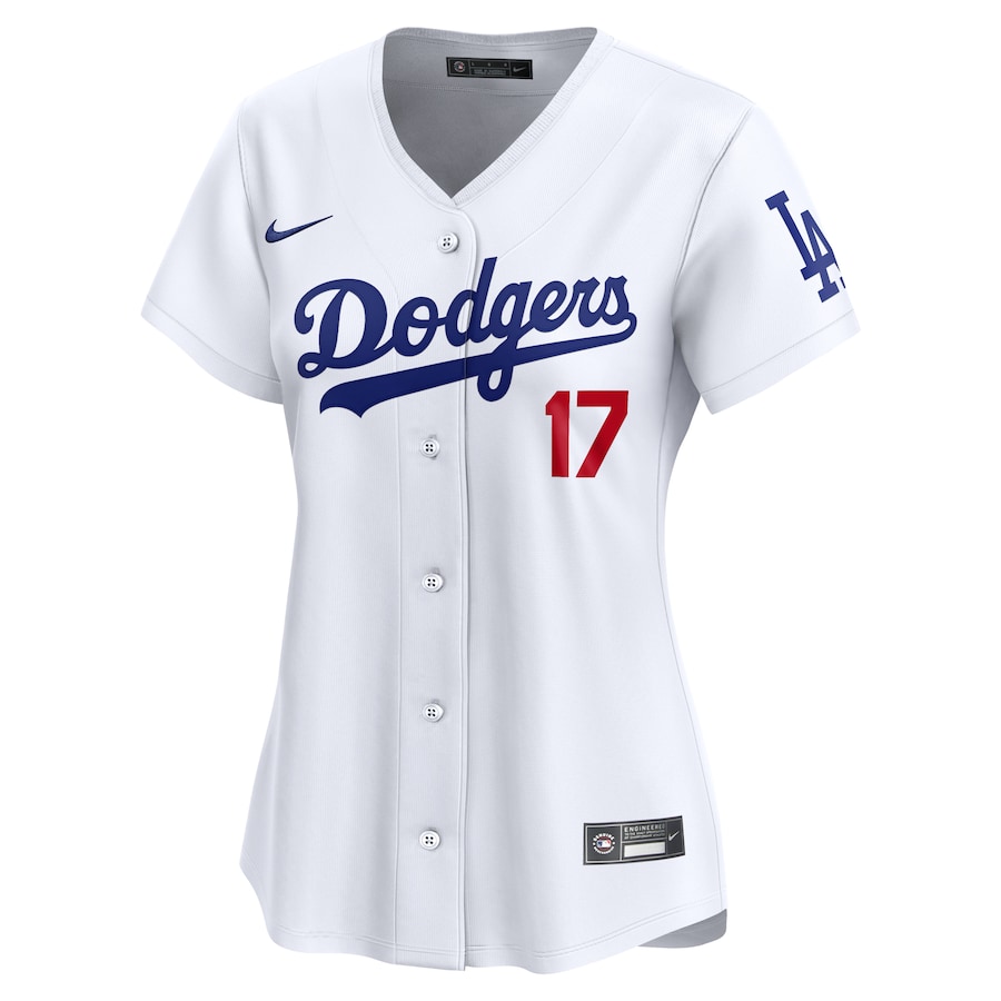 Women's Los Angeles Dodgers Shohei Ohtani White Home Limited Player Jersey