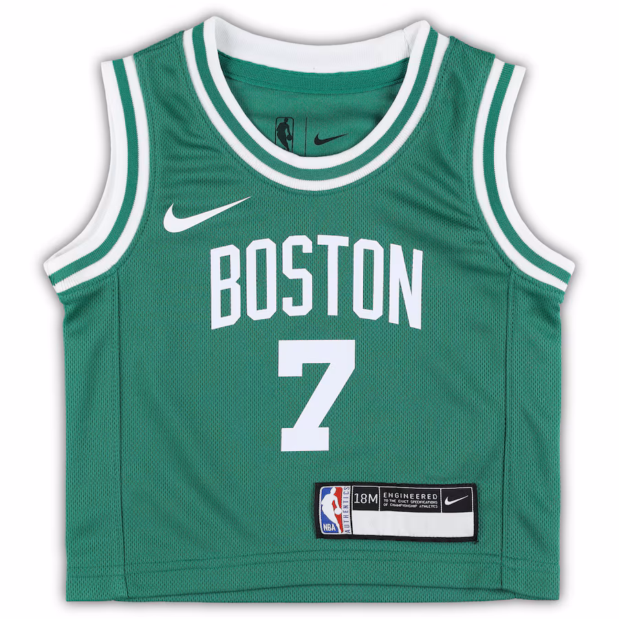 Infant Boston Celtics Jaylen Brown Nike Kelly Green Swingman Player Jersey - Icon Edition