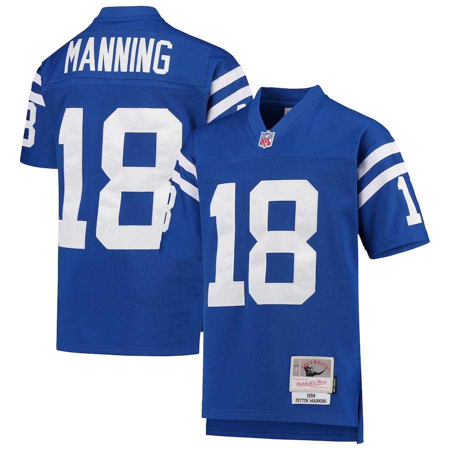 Youth Indianapolis Colts Peyton Manning Royal 1998 Legacy Retired Player Jersey