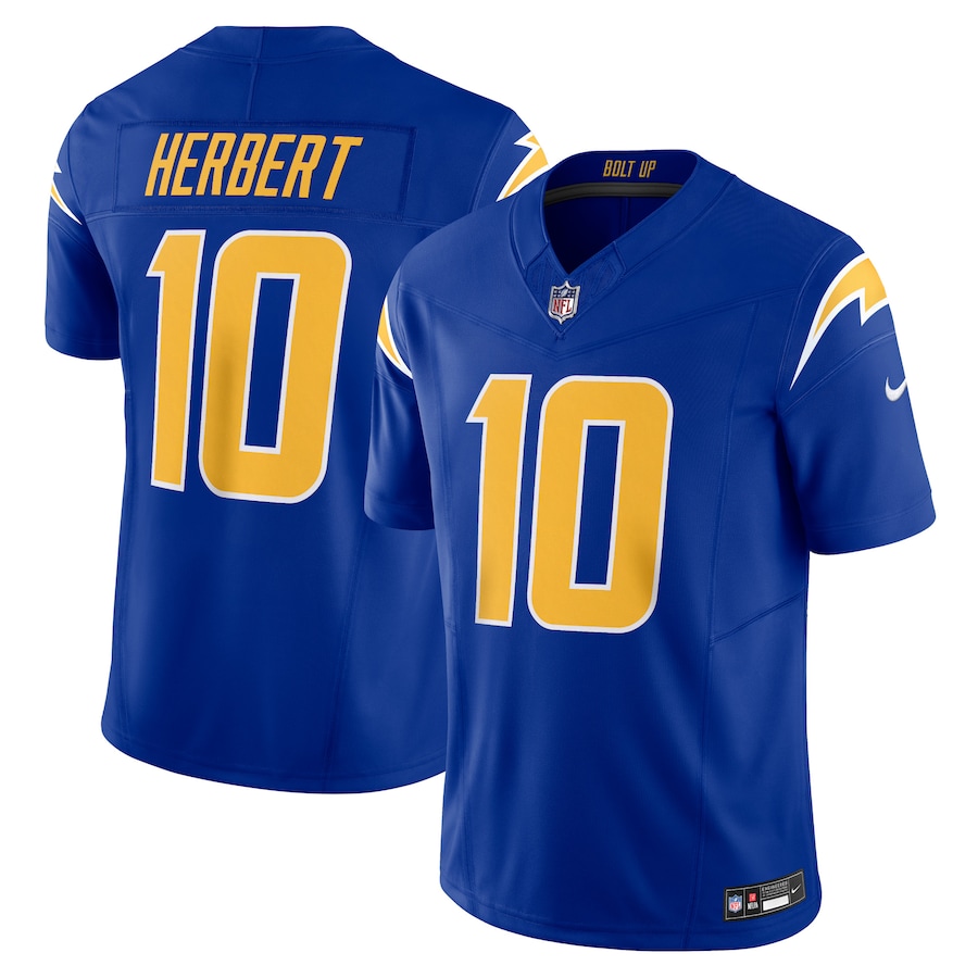 Mens Los Angeles Chargers Justin Herbert Royal Vapor F.U.S.E. Limited Jersey