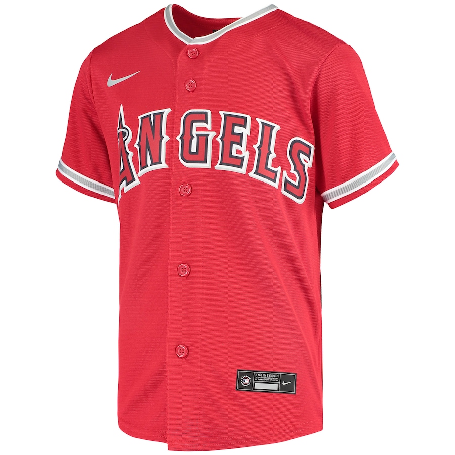 Youth Los Angeles Angels Anthony Rendon Red Alternate Replica Player Jersey