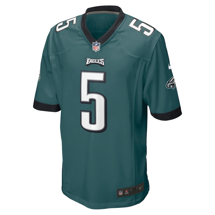 Donovan McNabb 5 Philadelphia Eagles Men Retired Jersey - Midnight Green