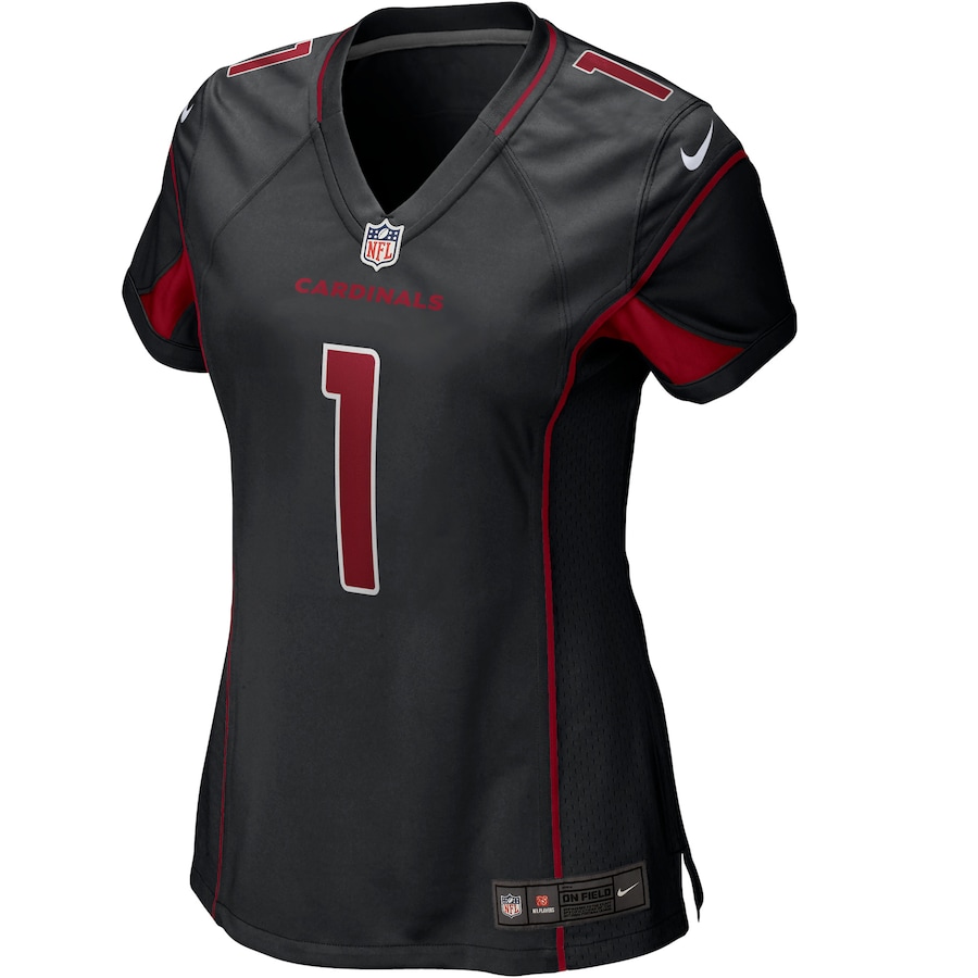 Womens Arizona Cardinals Kyler Murray Black Alternate Game Player Jersey