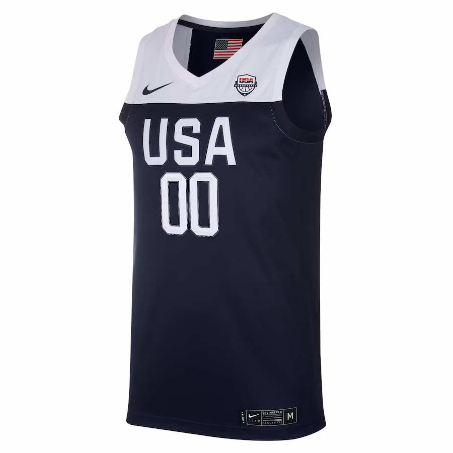 Men's USA Basketball Nike Navy Swingman Pick-A-Player Jersey - Limited Edition