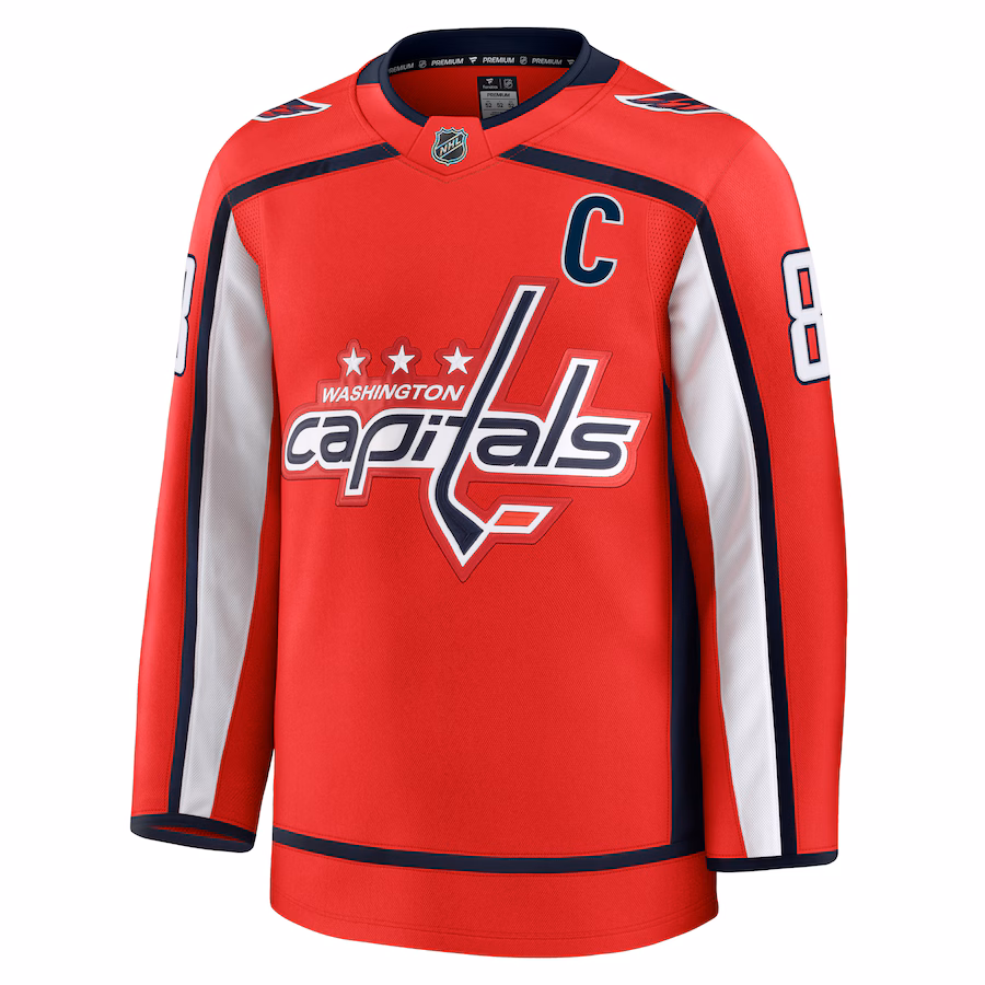 Alexander Ovechkin Washington Capitals Fanatics Home Premium Jersey - Red