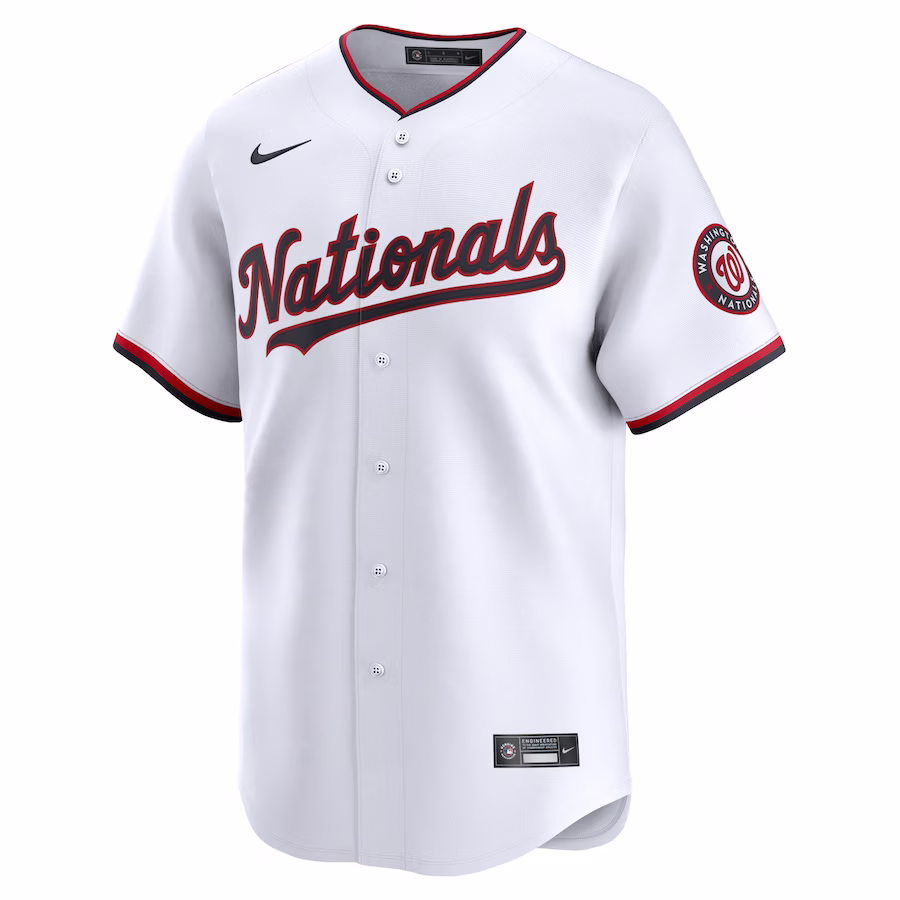 Youth Washington Nationals Nike White Home Limited Pick-A-Player Retired Roster Jersey