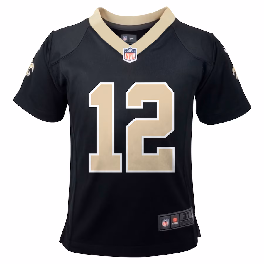 Chris Olave New Orleans Saints Nike Preschool Player Game Jersey - Black