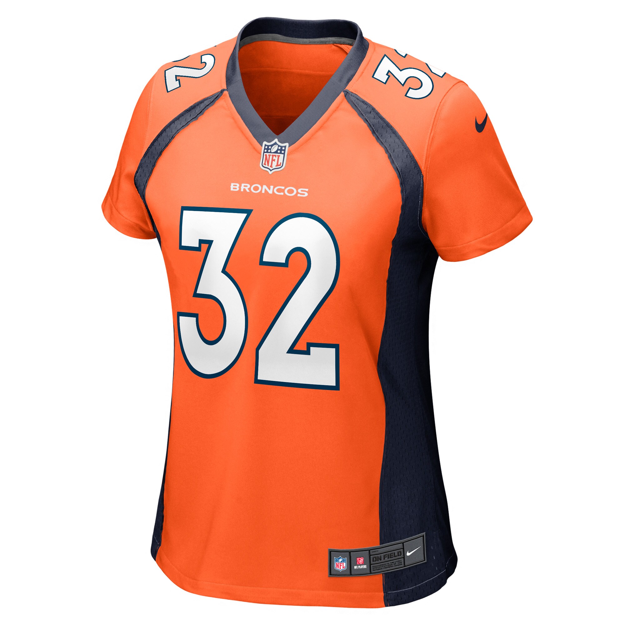 Delarrin Turner-Yell Denver Broncos Women's Game Player Jersey - Orange