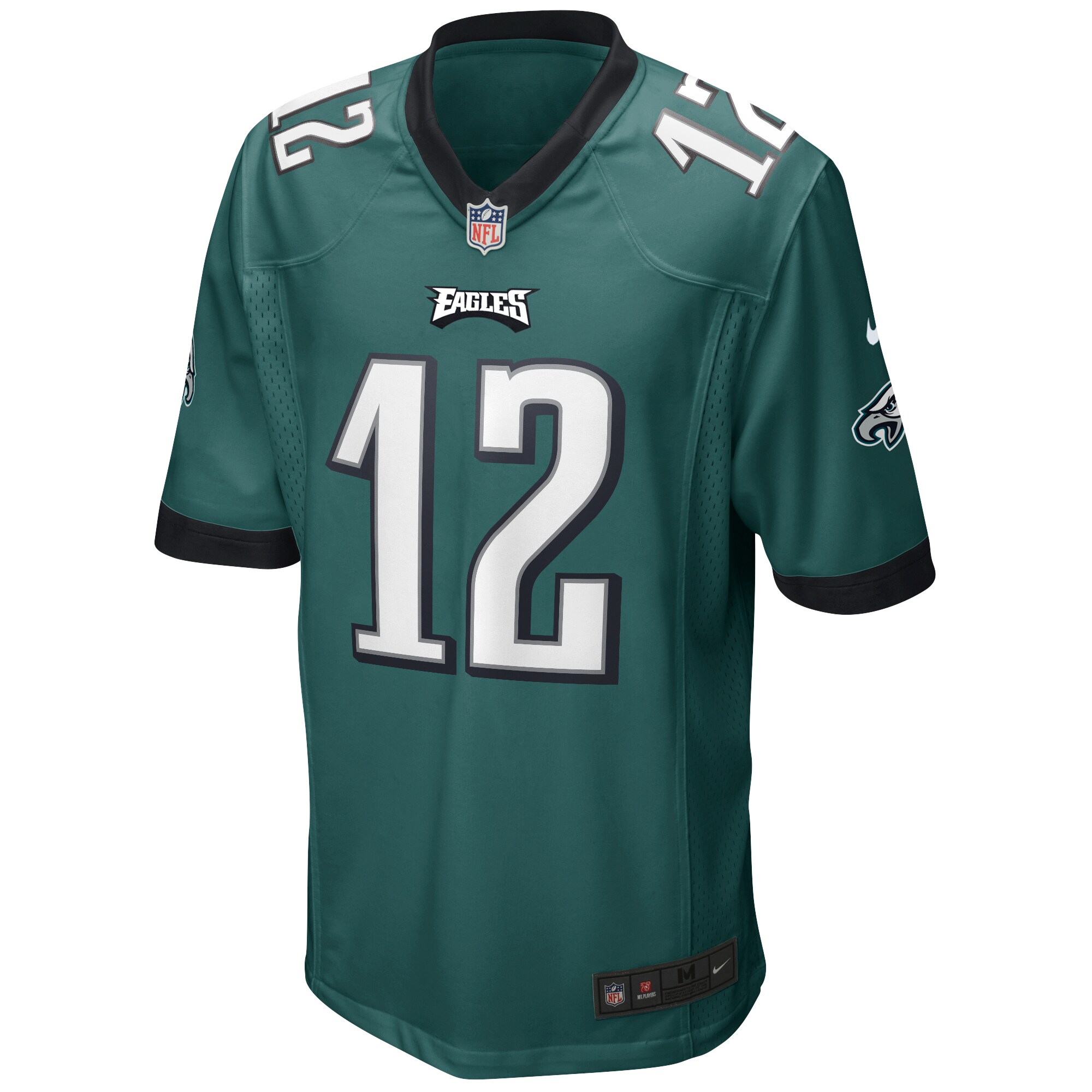 Randall Cunningham Philadelphia Eagles Game Retired Player Jersey - Midnight Green