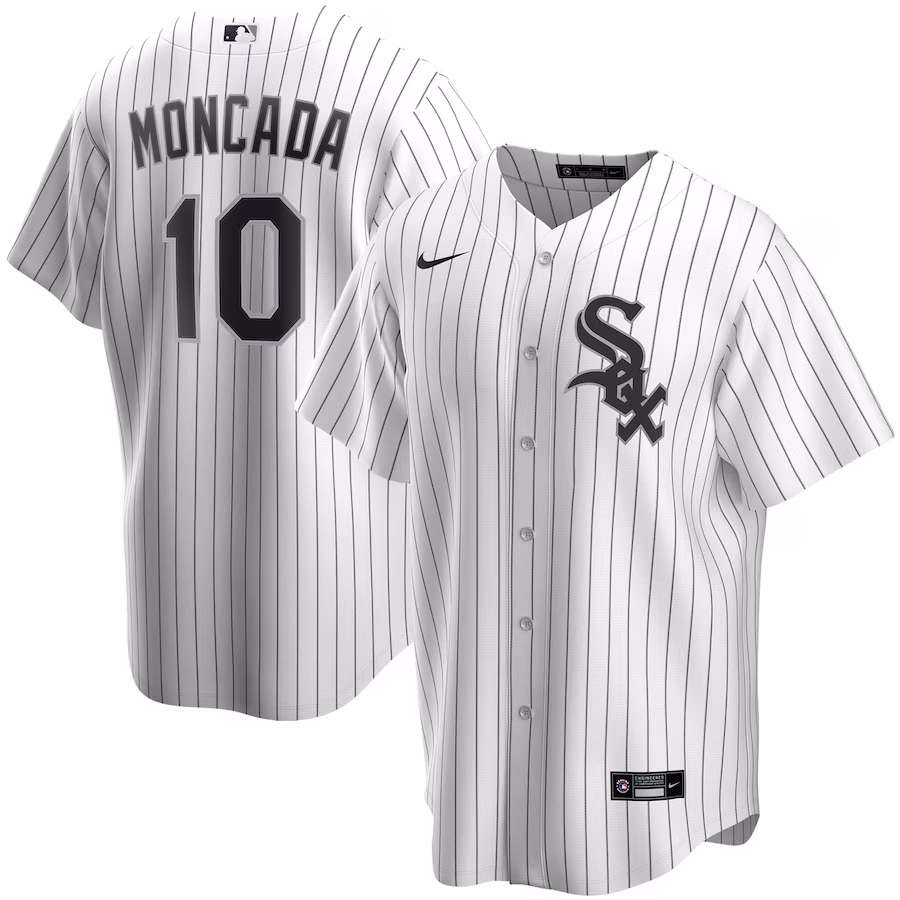 Women's Chicago White Sox Yoan Moncada Nike White Alternate Replica Player Jersey