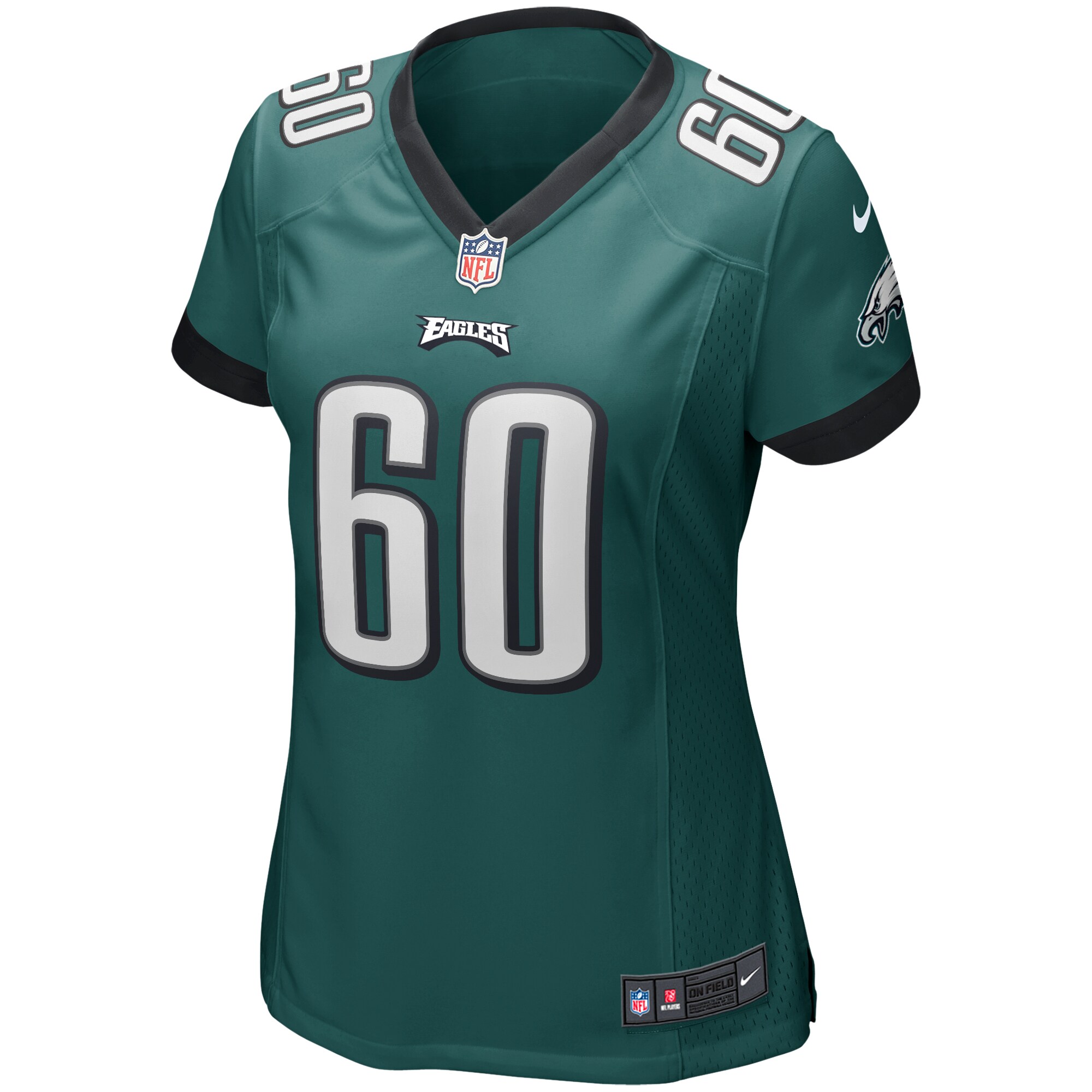 Chuck Bednarik Philadelphia Eagles Women's Game Retired Player Jersey - Midnight Green