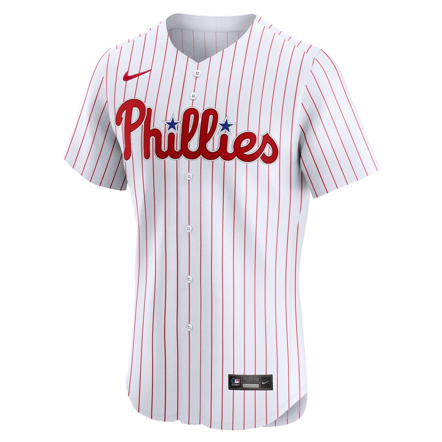 Men's Philadelphia Phillies White Home Elite Pick-A-Player Retired Roster Jersey