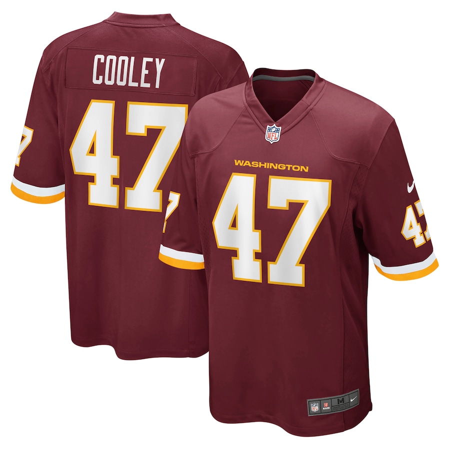 Mens Washington Football Team Chris Cooley Burgundy Retired Player Jersey