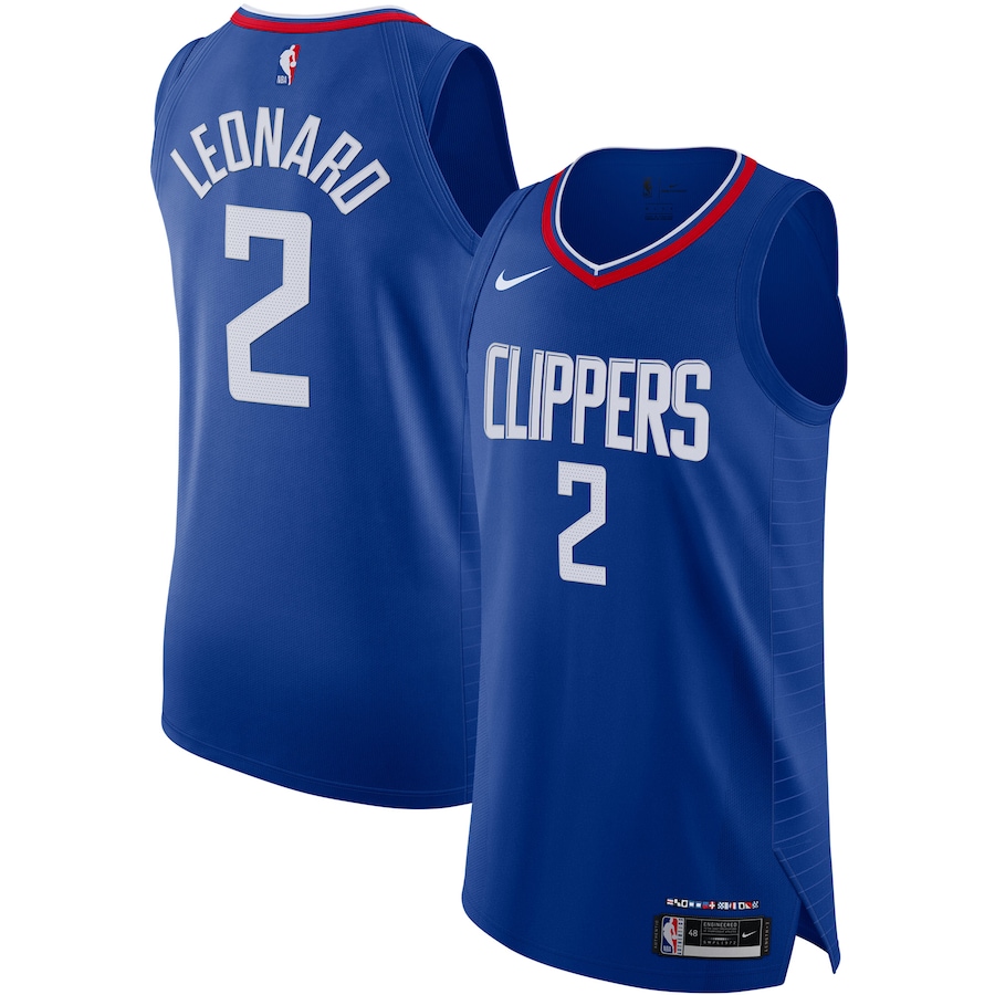 Men's LA Clippers Kawhi Leonard Nike Royal Authentic Jersey - Association Edition