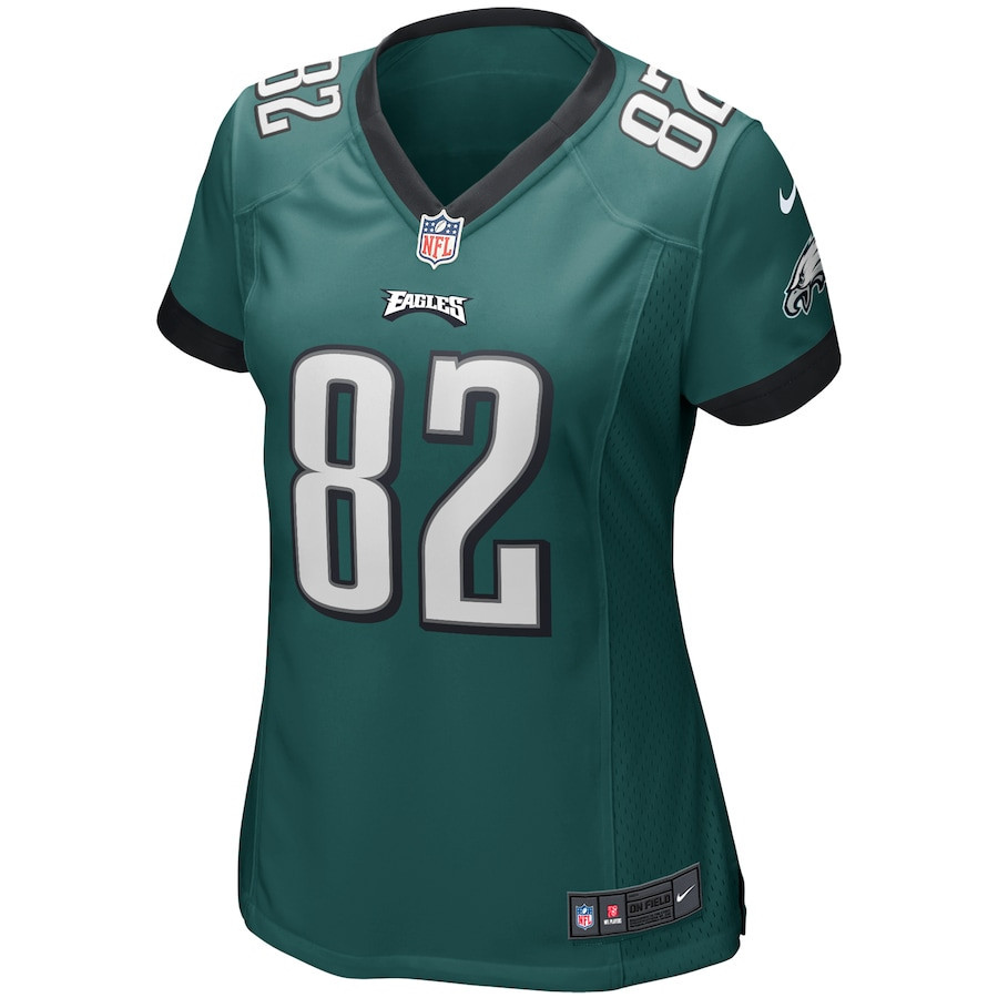 Mike Quick 82 Philadelphia Eagles Women Game Retired Jersey - Midnight Green