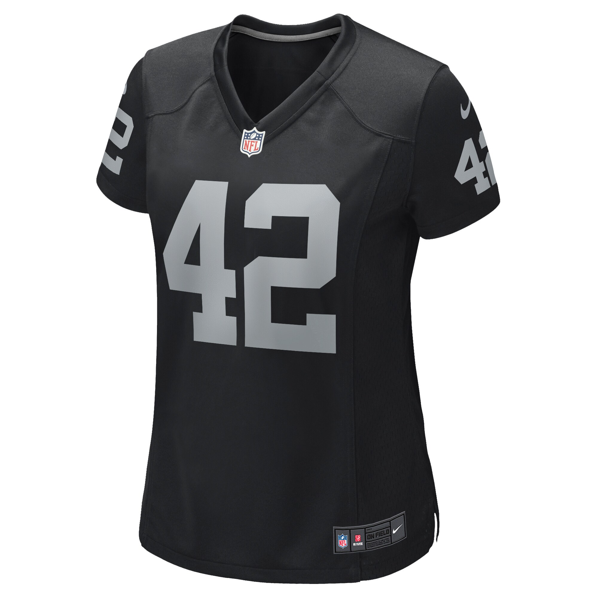 Ronnie Lott Las Vegas Raiders Women's Game Retired Player Jersey - Black