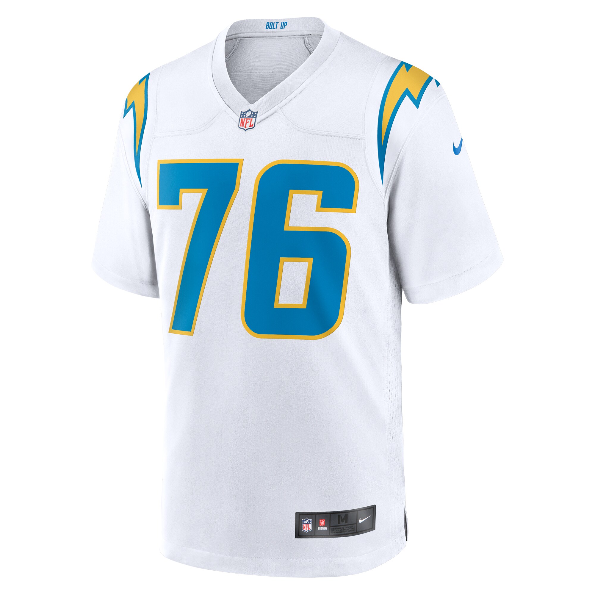 Joe Alt Los Angeles Chargers 2024 NFL Draft First Round Pick Player Game Jersey - White