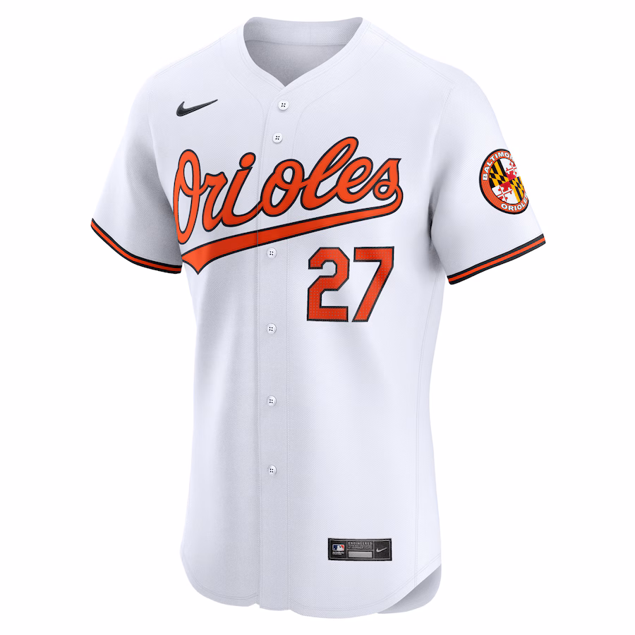 Youth Baltimore Orioles James McCann Nike White Home Elite Player Jersey