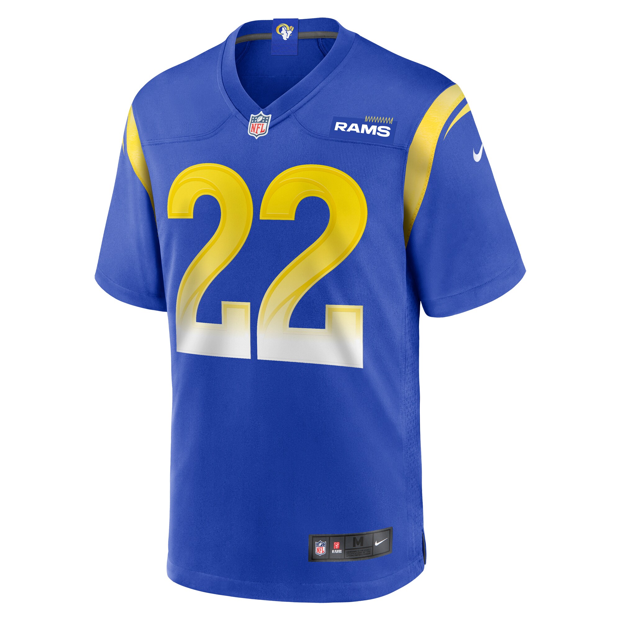 Blake Corum Los Angeles Rams 2024 NFL Draft Game Player Jersey - Royal