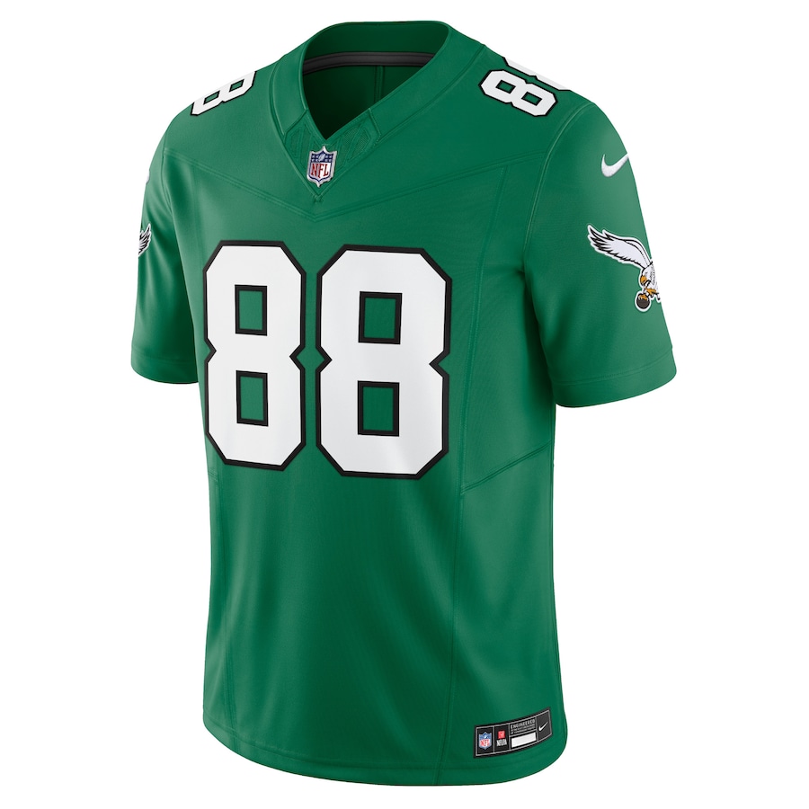 Mens Philadelphia Eagles Dallas Goedert Kelly Green Vapor F.U.S.E. Limited Jersey