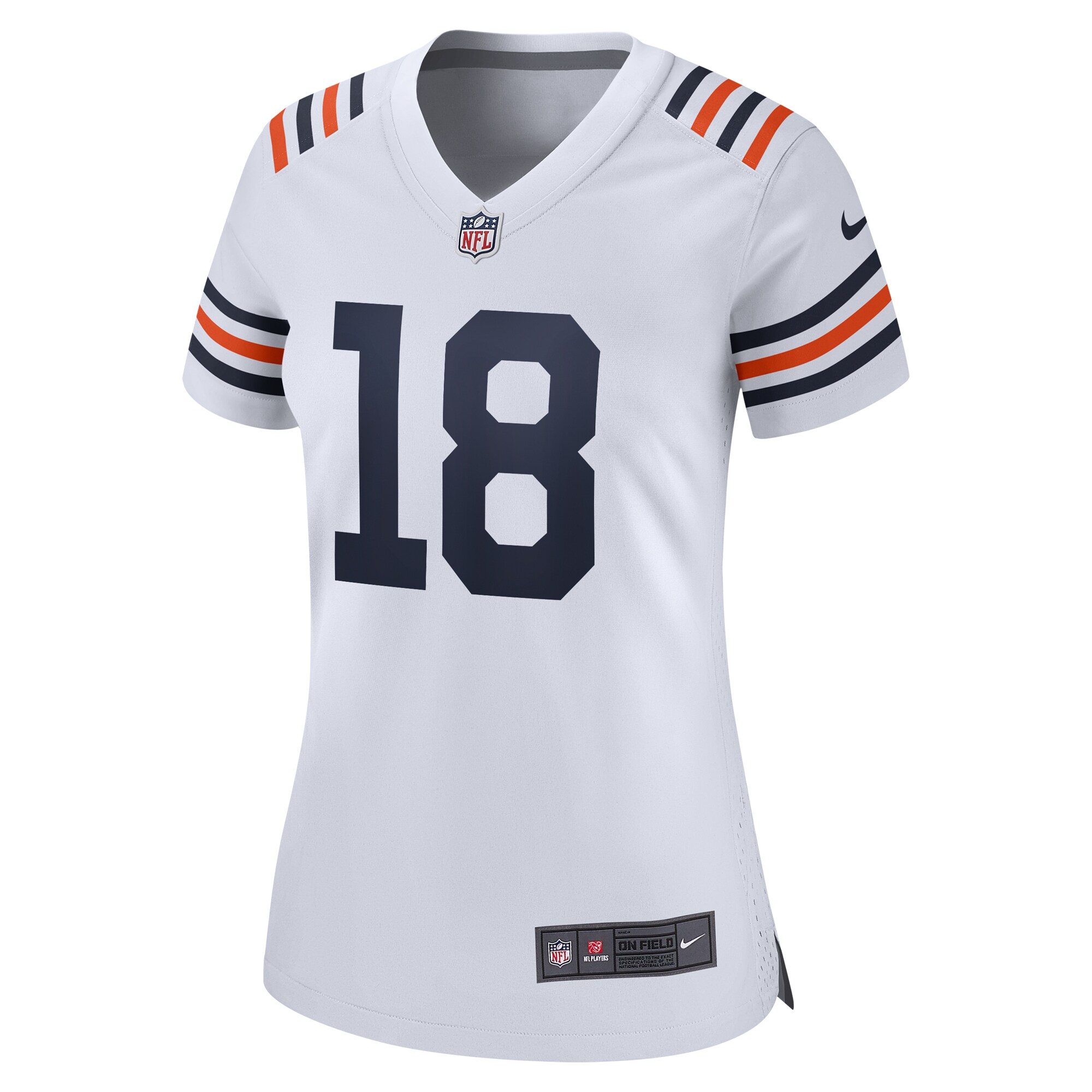 Caleb Williams Chicago Bears Women's 2024 NFL Draft 2nd Alternate Game Player Jersey - White