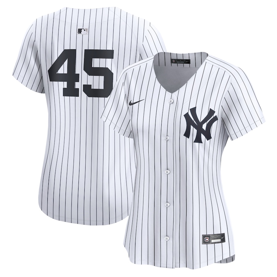 Women's New York Yankees Gerrit Cole White Home Limited Player Jersey