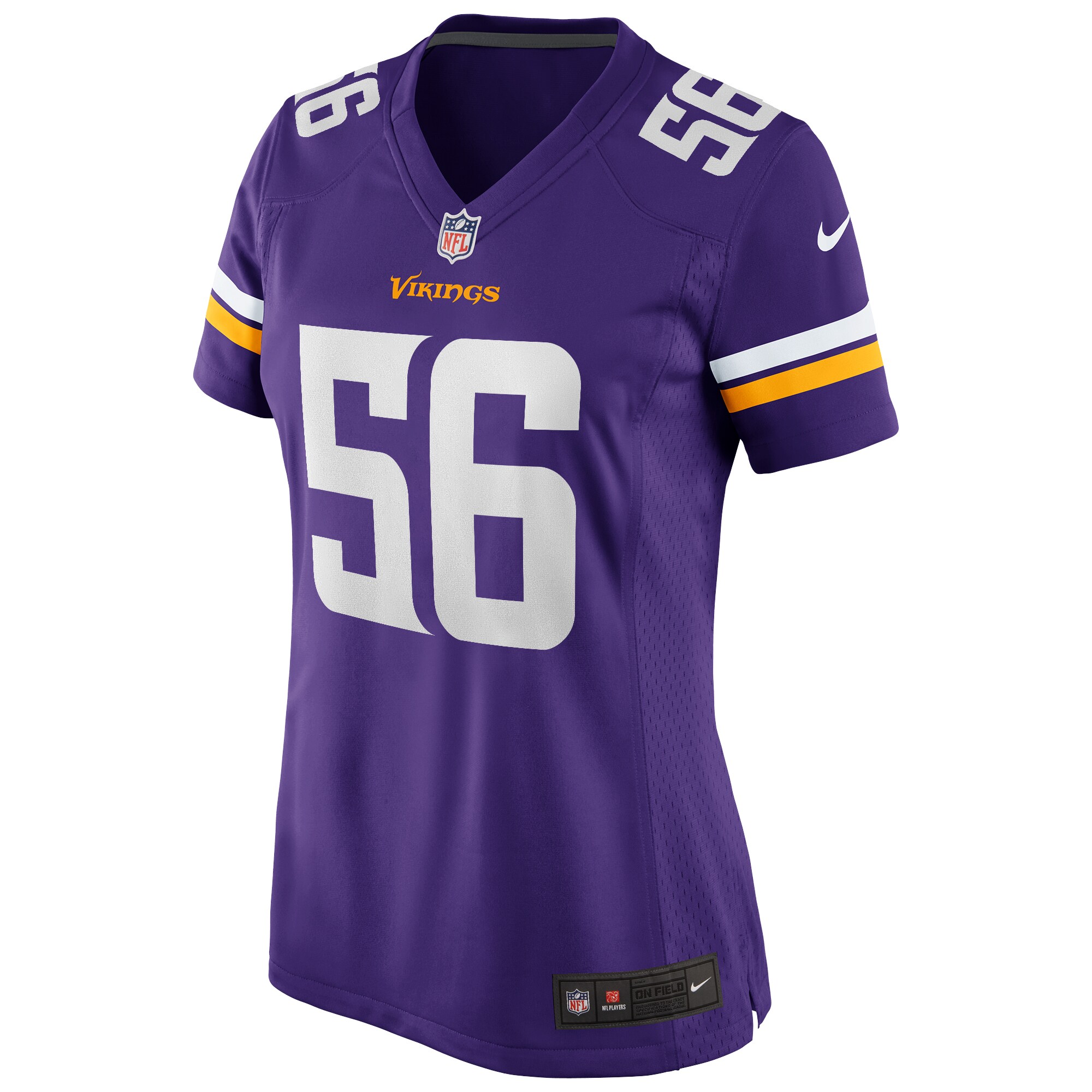 Chris Doleman Minnesota Vikings Women's Game Retired Player Jersey - Purple