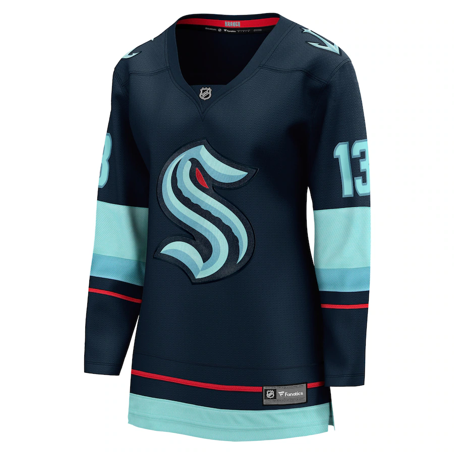 Brandon Tanev Seattle Kraken Fanatics Women's Home Breakaway Player Jersey - Navy