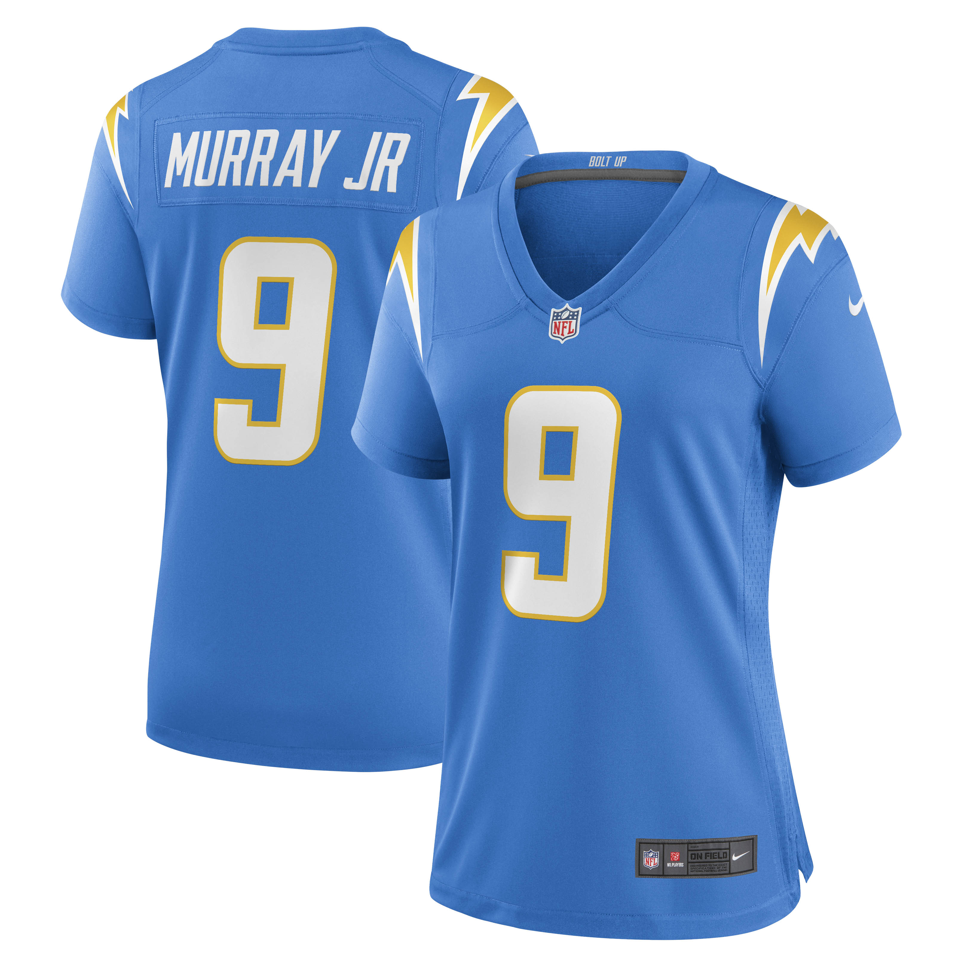 Kenneth Murray Jr. Los Angeles Chargers Women's Game Jersey - Powder Blue