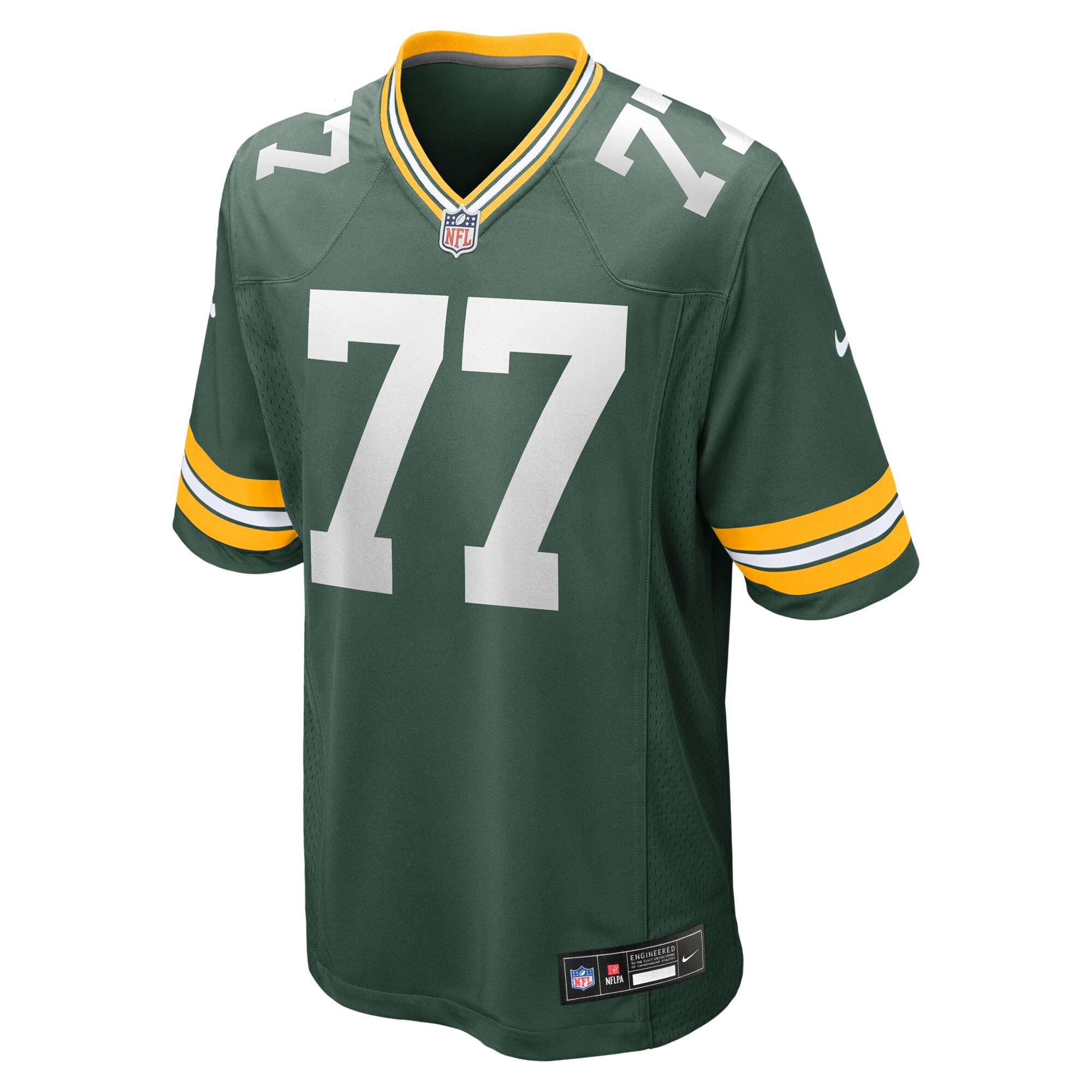 Jordan Morgan Green Bay Packers 2024 NFL Draft First Round Pick Player Game Jersey - Green