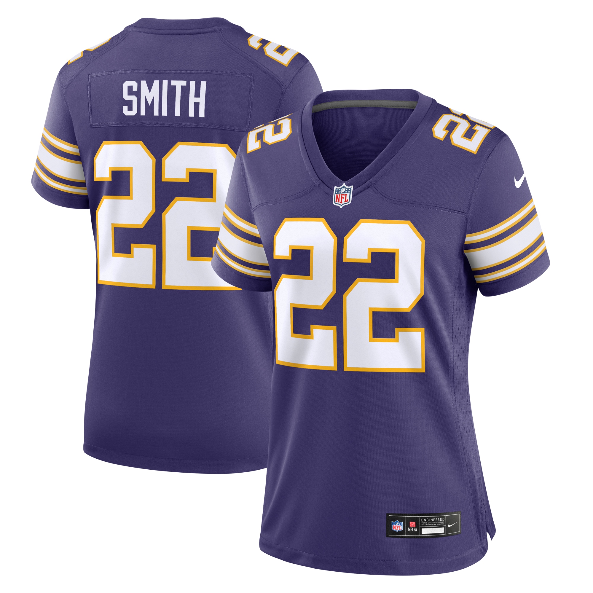 Harrison Smith Minnesota Vikings Women's Classic Player Game Jersey - Purple