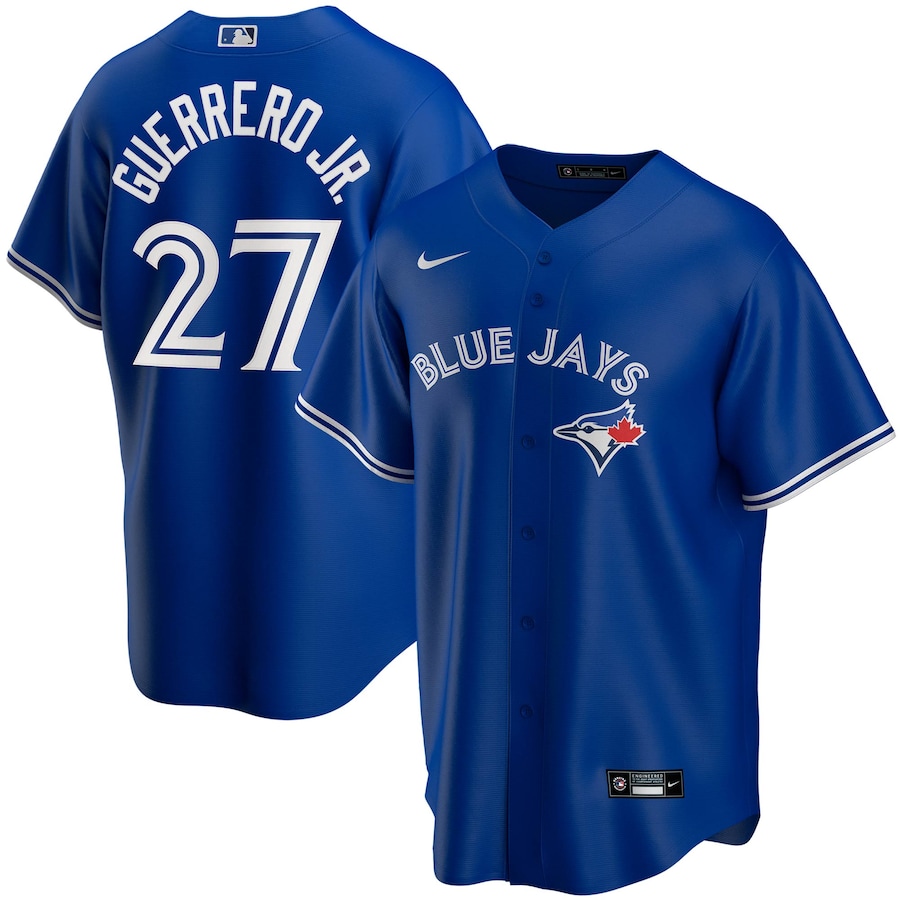 Youth Toronto Blue Jays Vladimir Guerrero Jr. Royal Alternate Replica Player Jersey