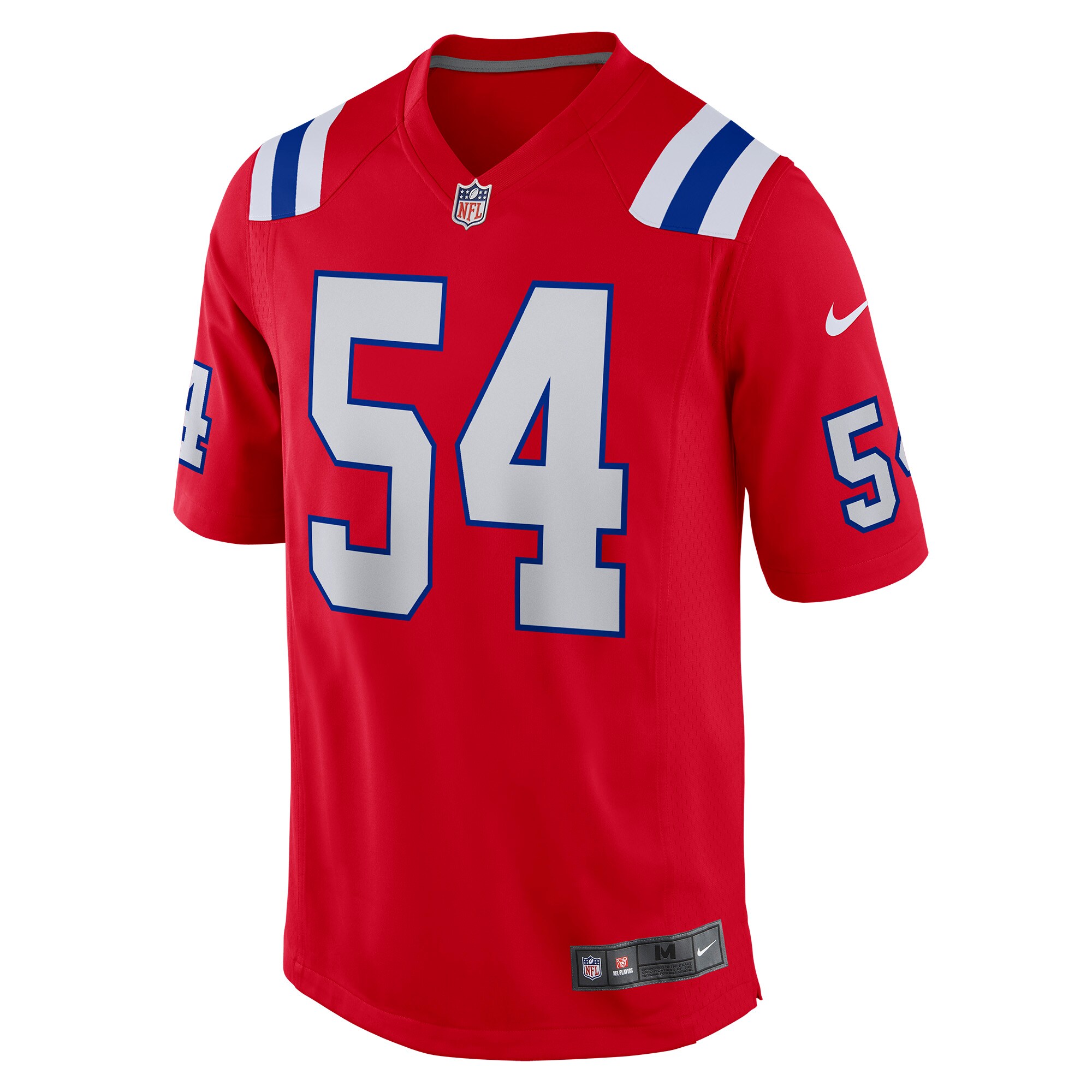 Tedy Bruschi New England Patriots Retired Player Alternate Game Jersey - Red