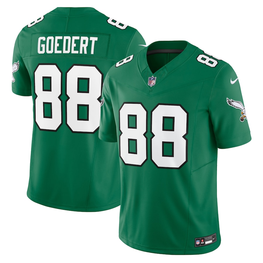 Mens Philadelphia Eagles Dallas Goedert Kelly Green Vapor F.U.S.E. Limited Jersey