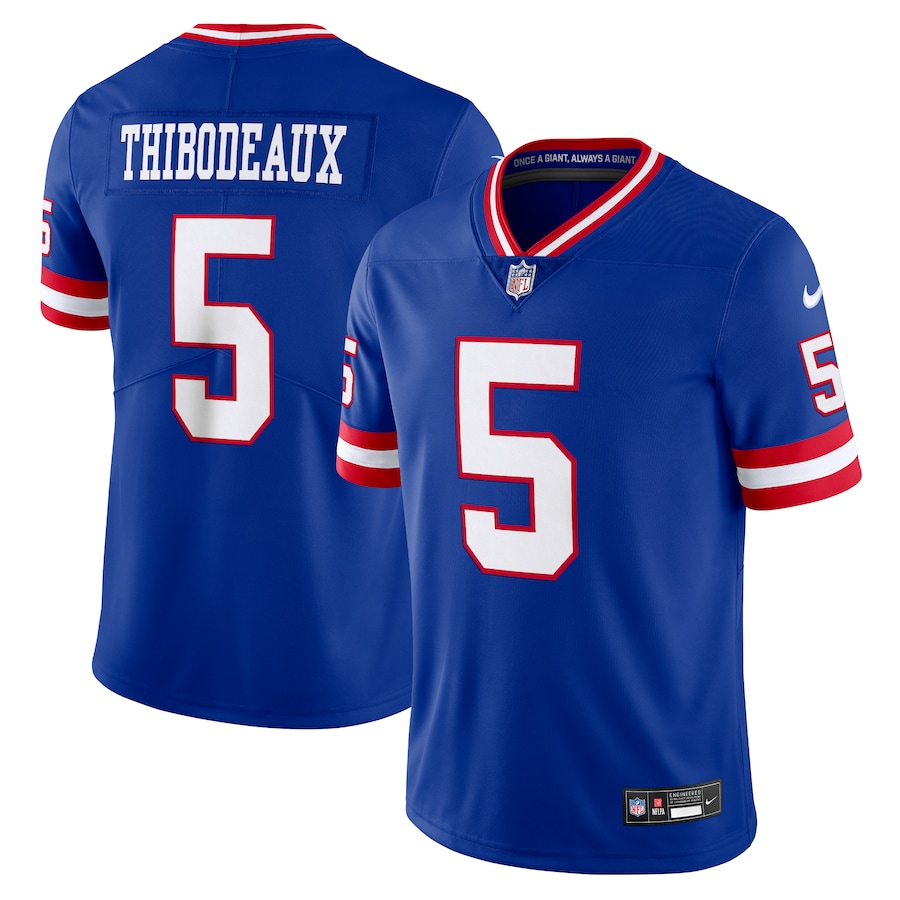 Mens New York Giants Kayvon Thibodeaux Royal Alternate Vapor Untouchable Limited Jersey