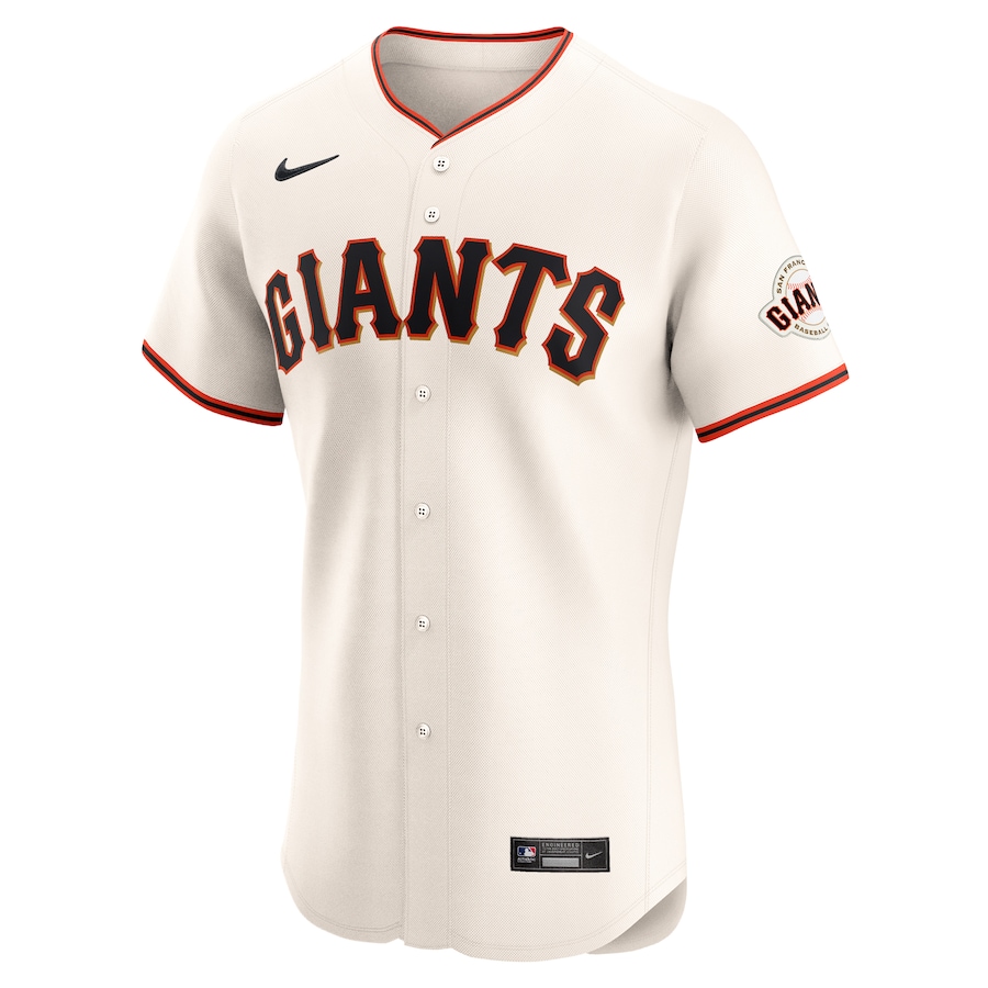 Men's San Francisco Giants Cream Home Elite Pick-A-Player Retired Roster Jersey