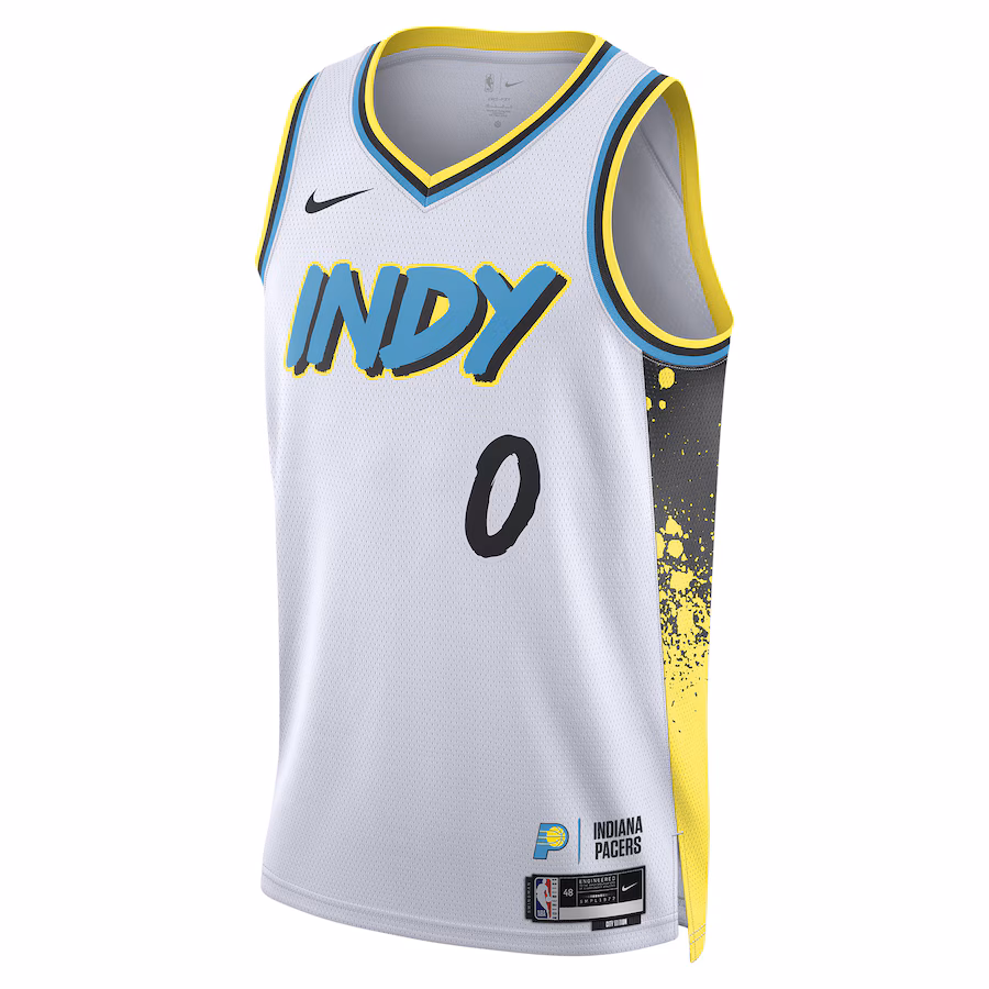 Tyrese Haliburton Indiana Pacers Nike Unisex 2024/25 Swingman Player Jersey - City Edition - White