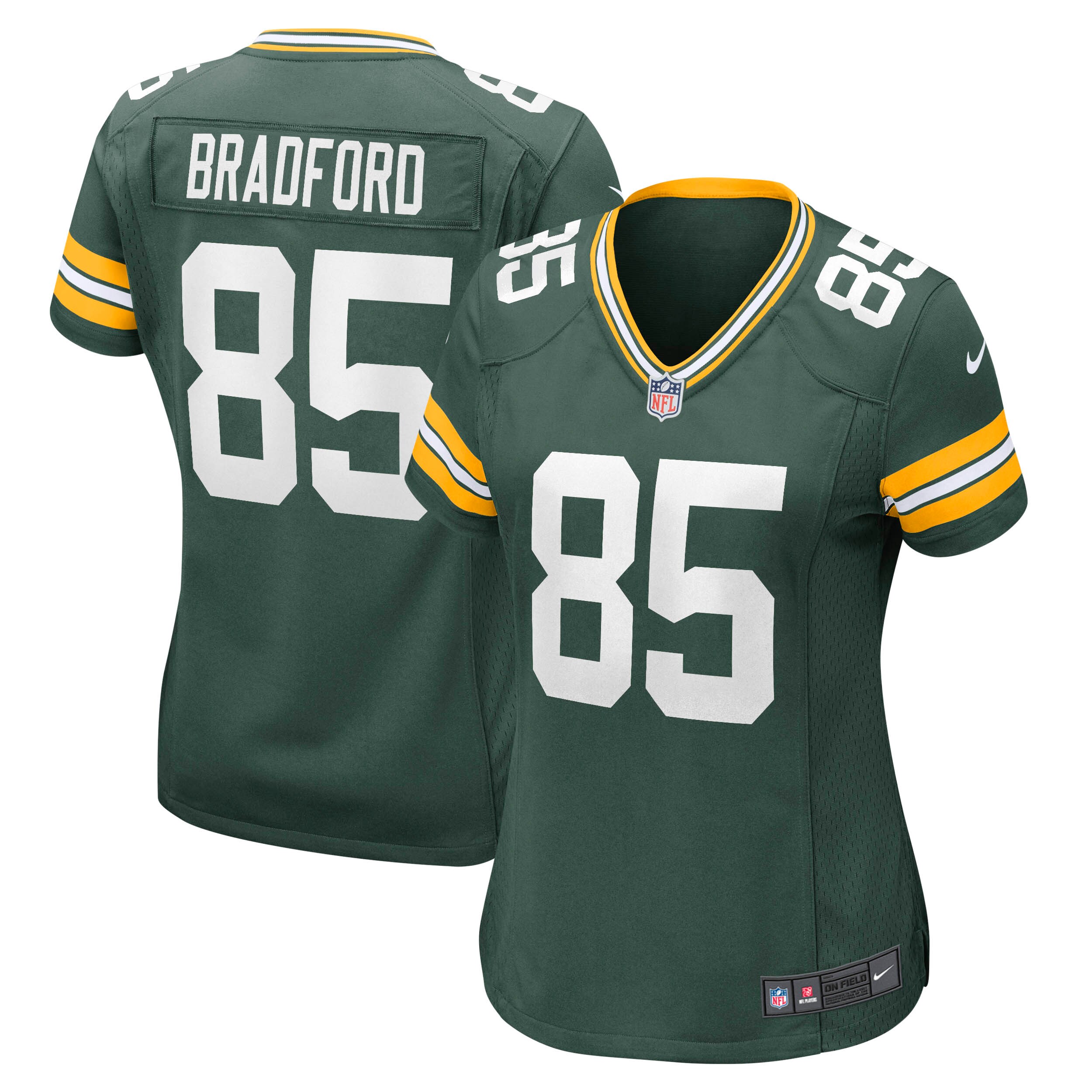 Corey Bradford Green Bay Packers Women's Retired Player Jersey - Green