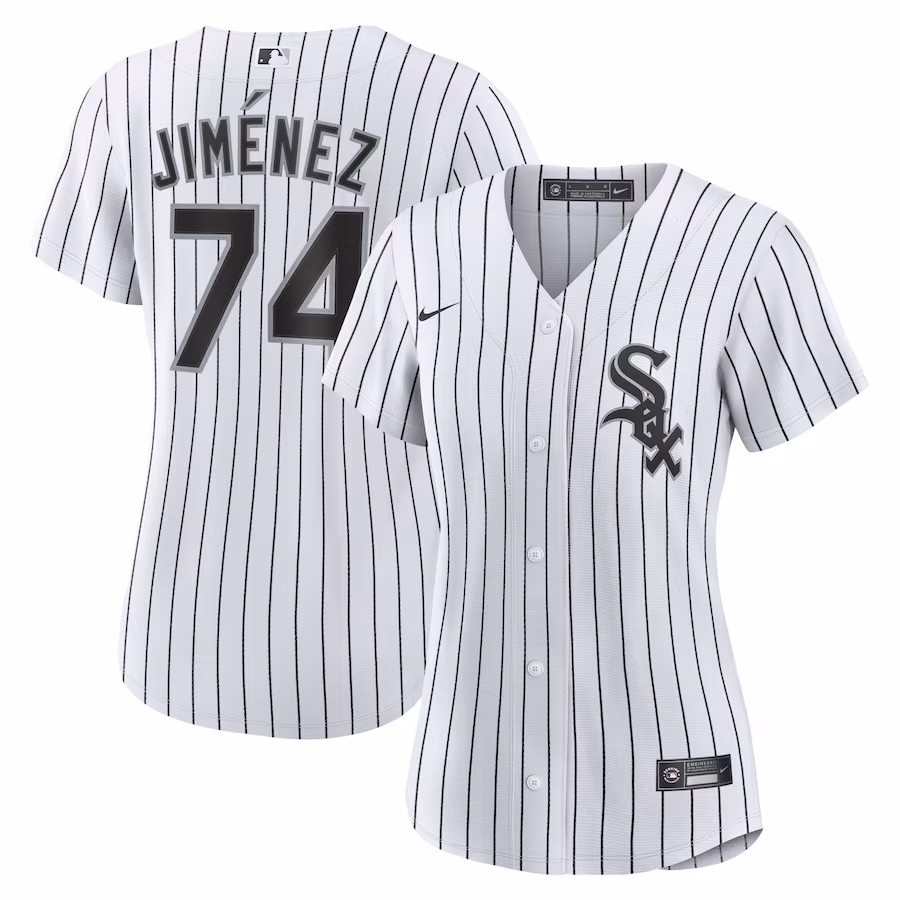 Youth Chicago White Sox Eloy Jimenez Nike White Home Replica Player Jersey