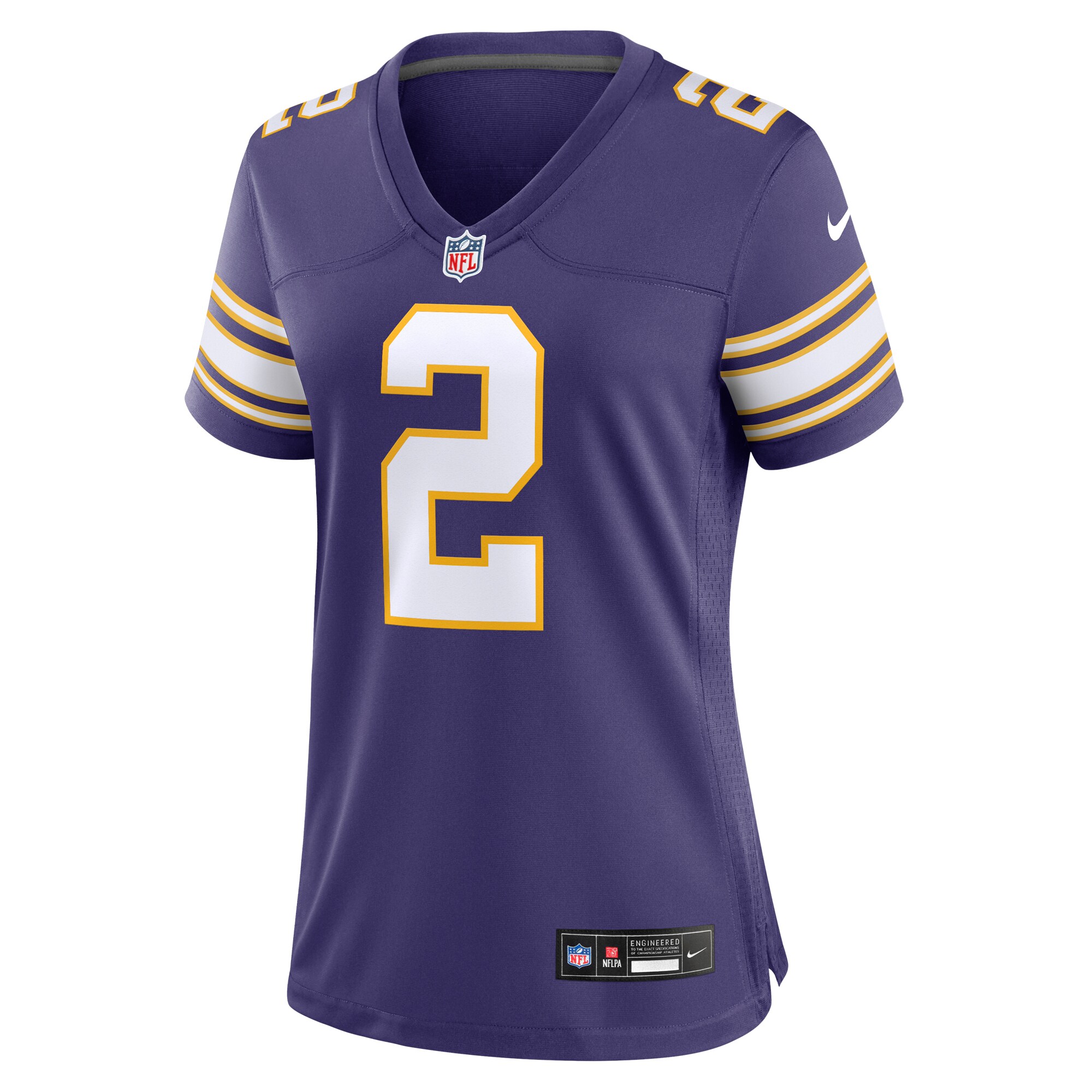 Alexander Mattison Minnesota Vikings Women's Classic Player Game Jersey - Purple
